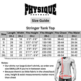 premium stringer tank top