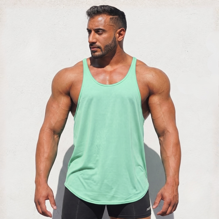 premium stringer tank top