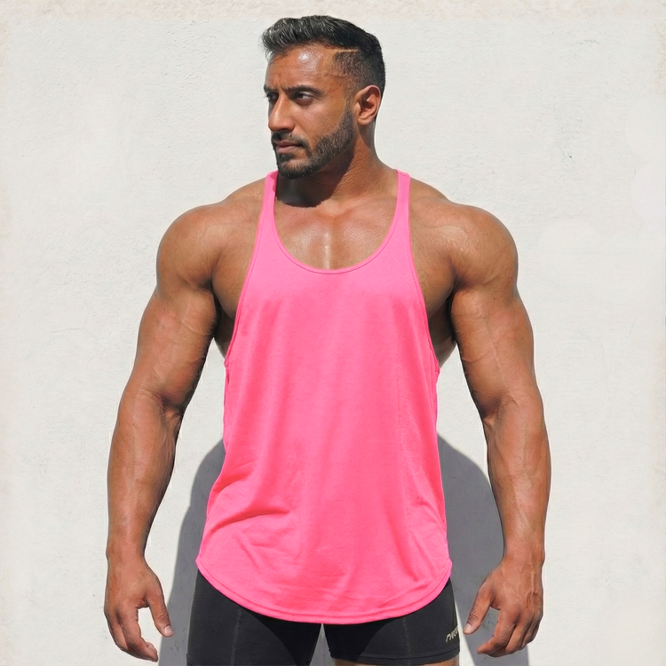 premium stringer tank top