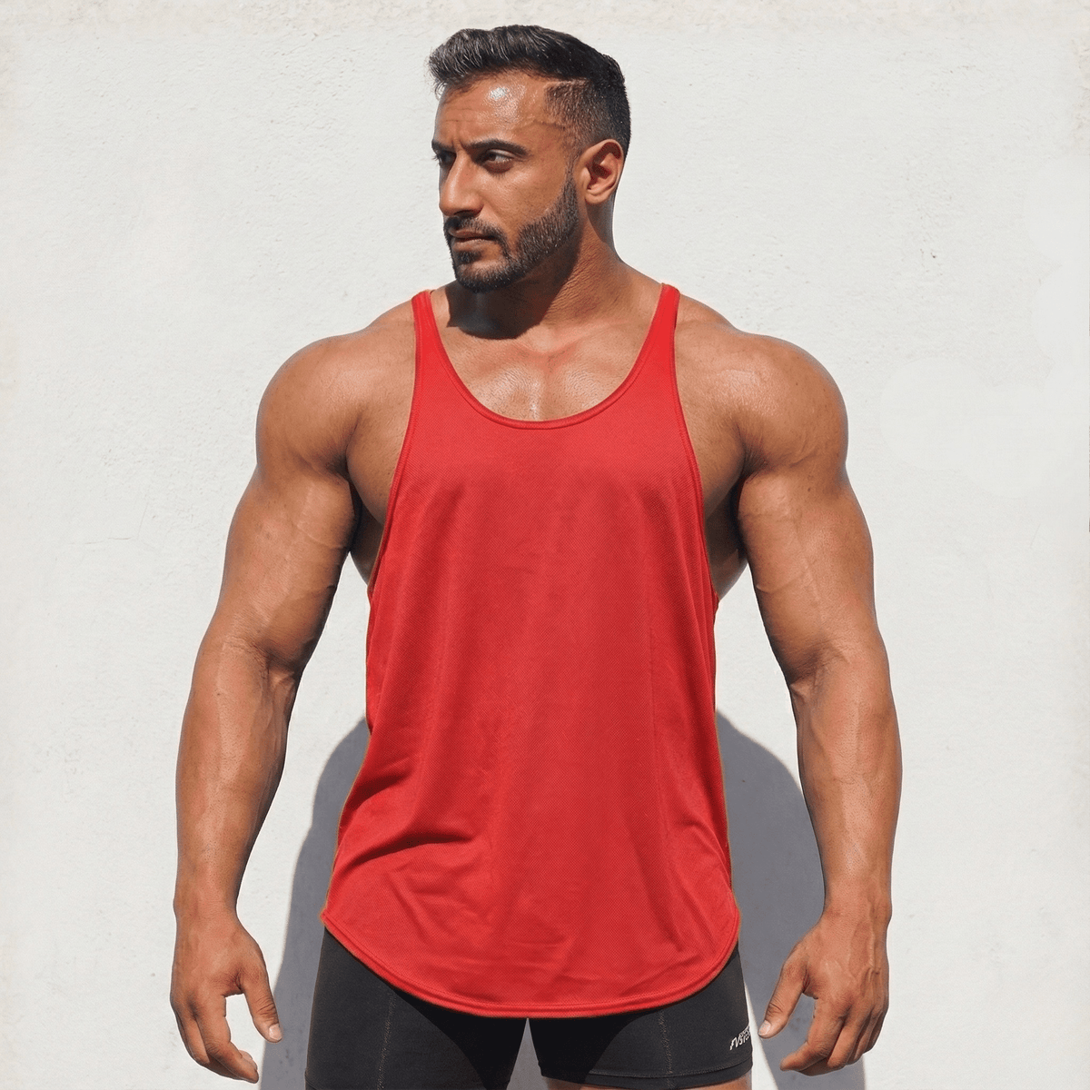 premium stringer tank top