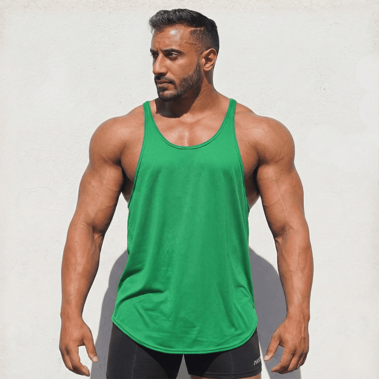 premium stringer tank top