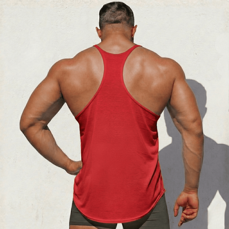 premium stringer tank top