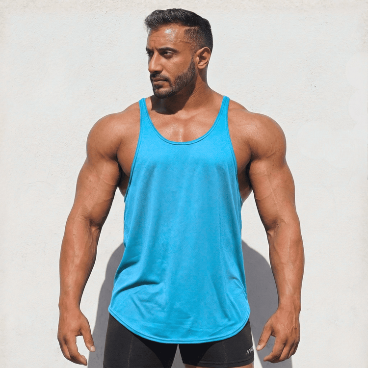 premium stringer tank top