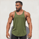 premium stringer tank top