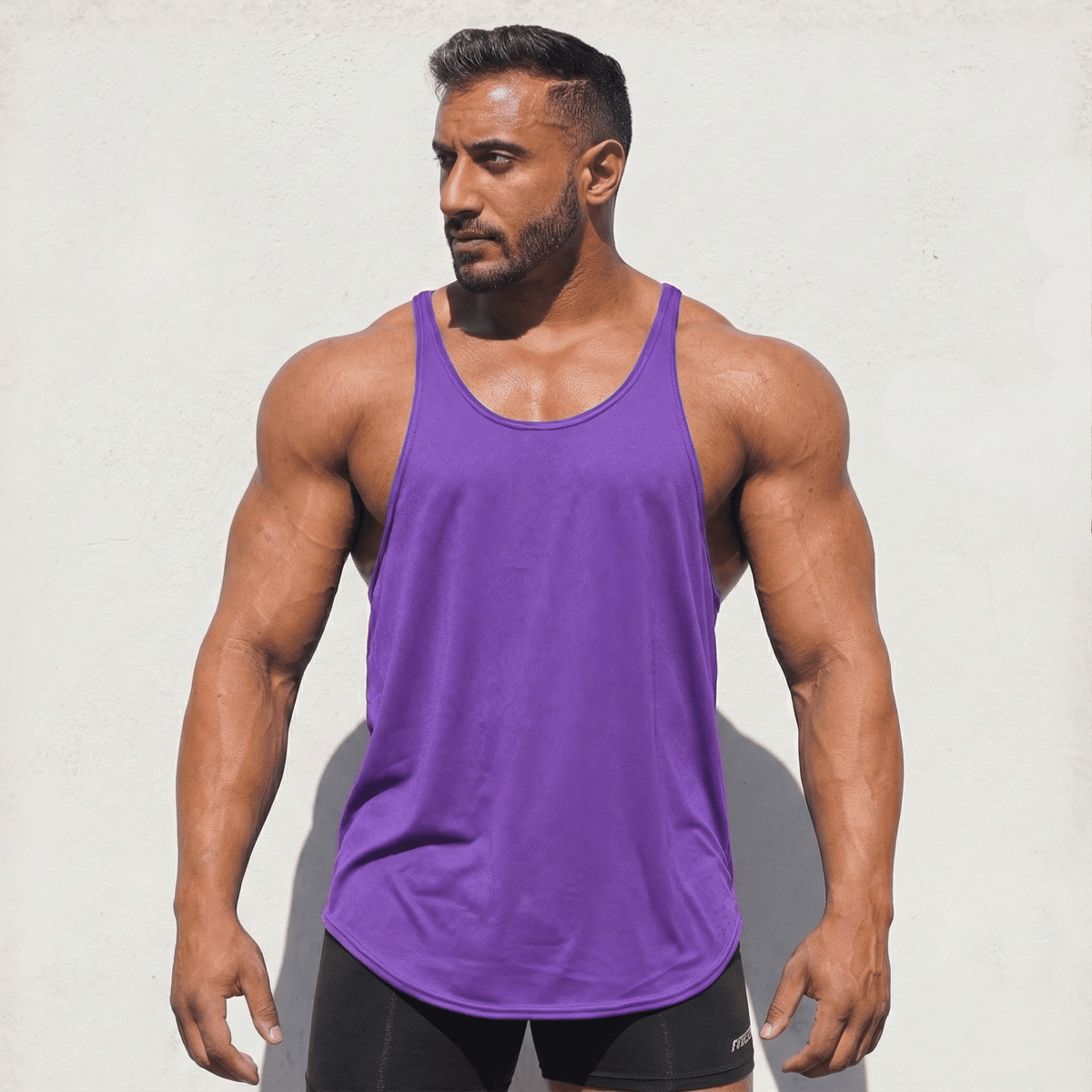 premium stringer tank top