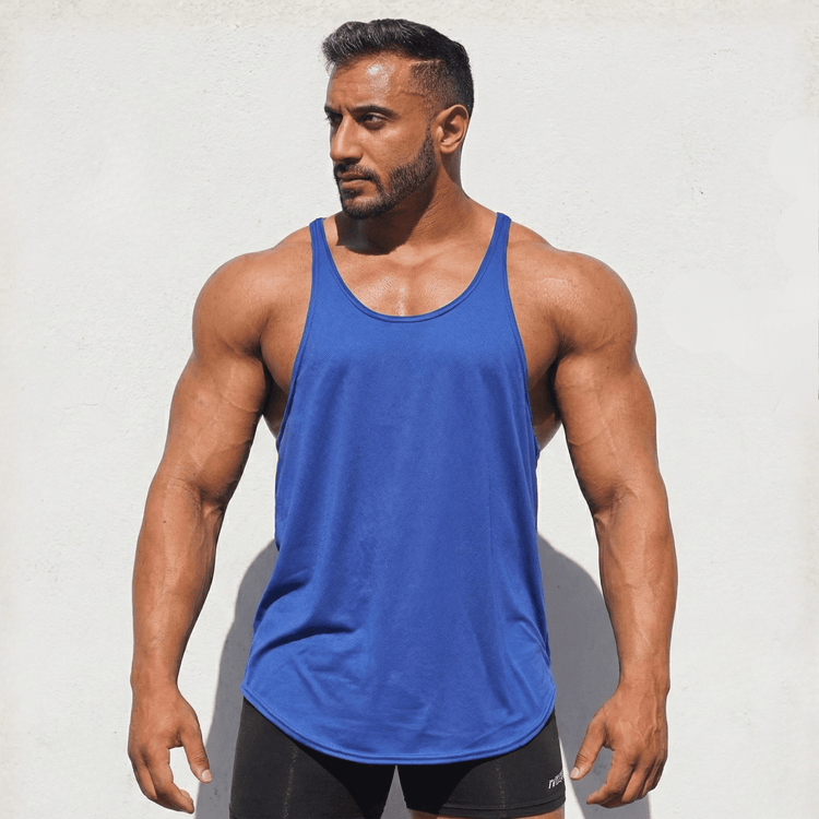 premium stringer tank top
