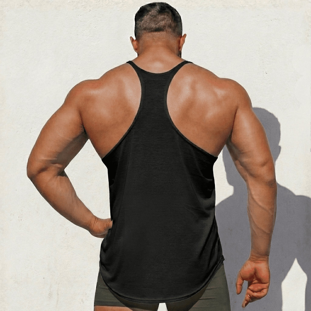 premium stringer tank top